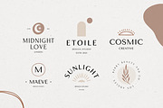 CANVA Modern logo templates pack, a Branding & Logo Template by Davide Bassu (Thumbnail 4 of 14)