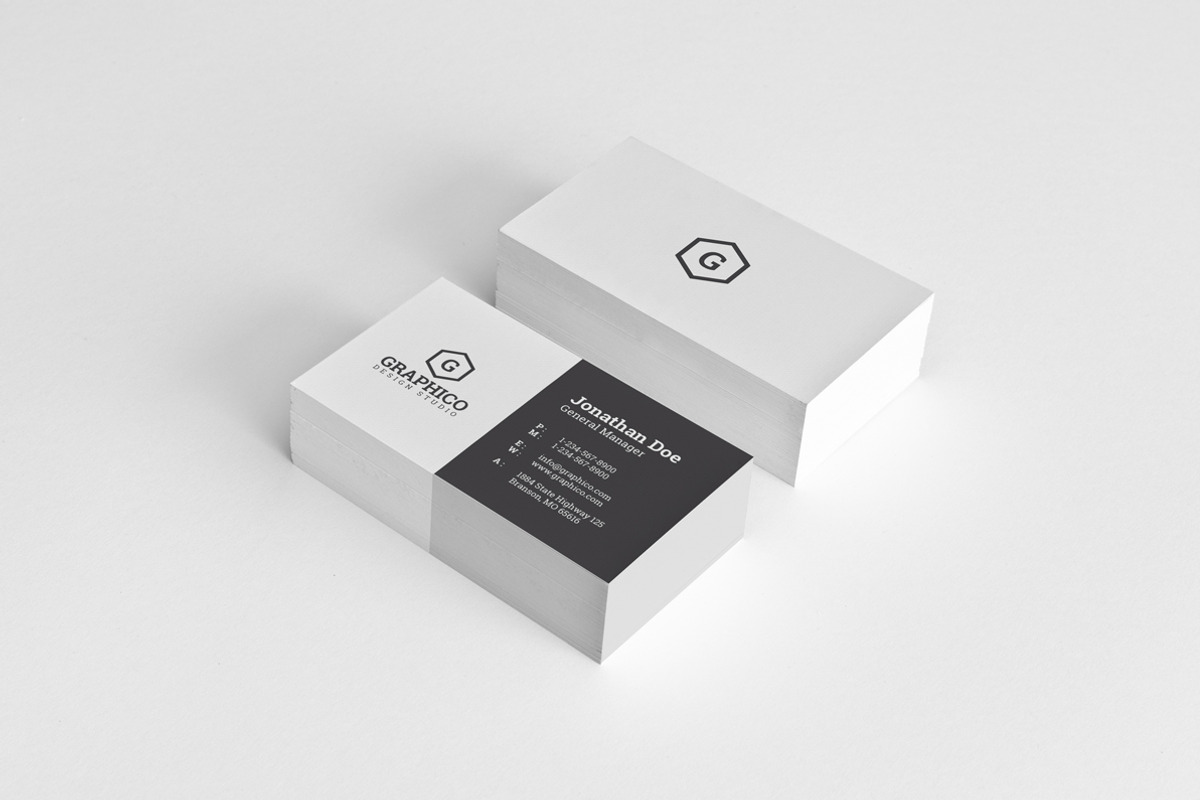 Simple Minimal Business Card - 28, a Business Card Template by ND Design (Photo 1 of 5)