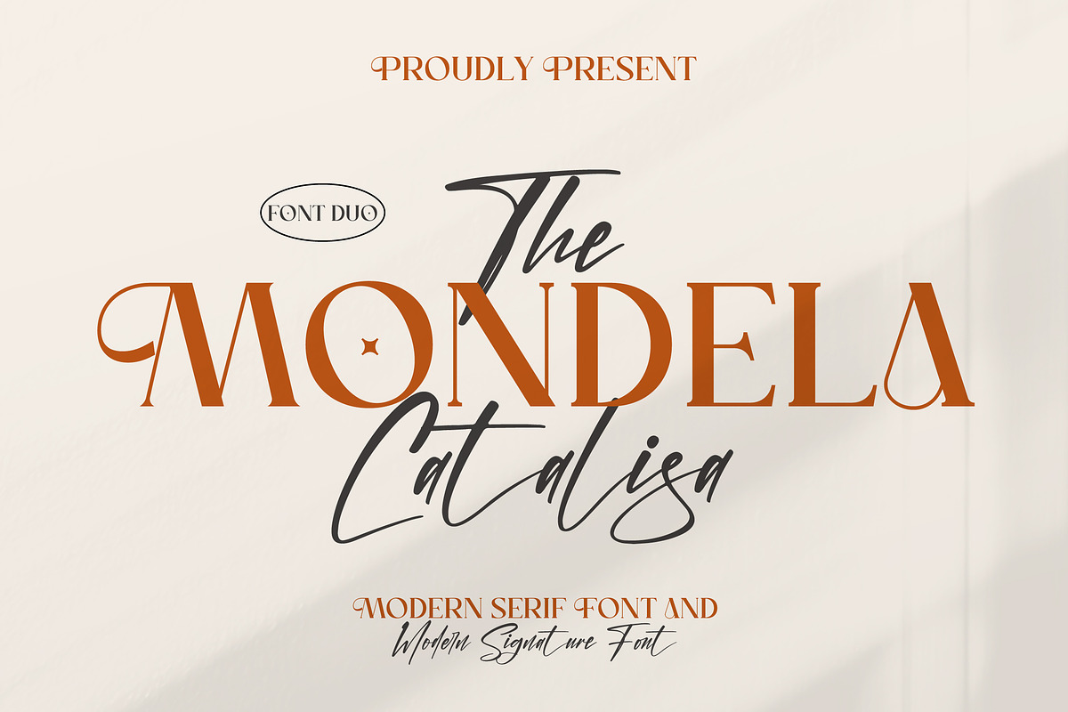 The Mondela Catalisa Font Duo, a Serif Font by Storytype Studio (Photo 1 of 15)