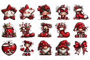 Whimsical Santa Claus Clipart PNG, an Illustration by SinaCreation (Thumbnail 2 of 7)