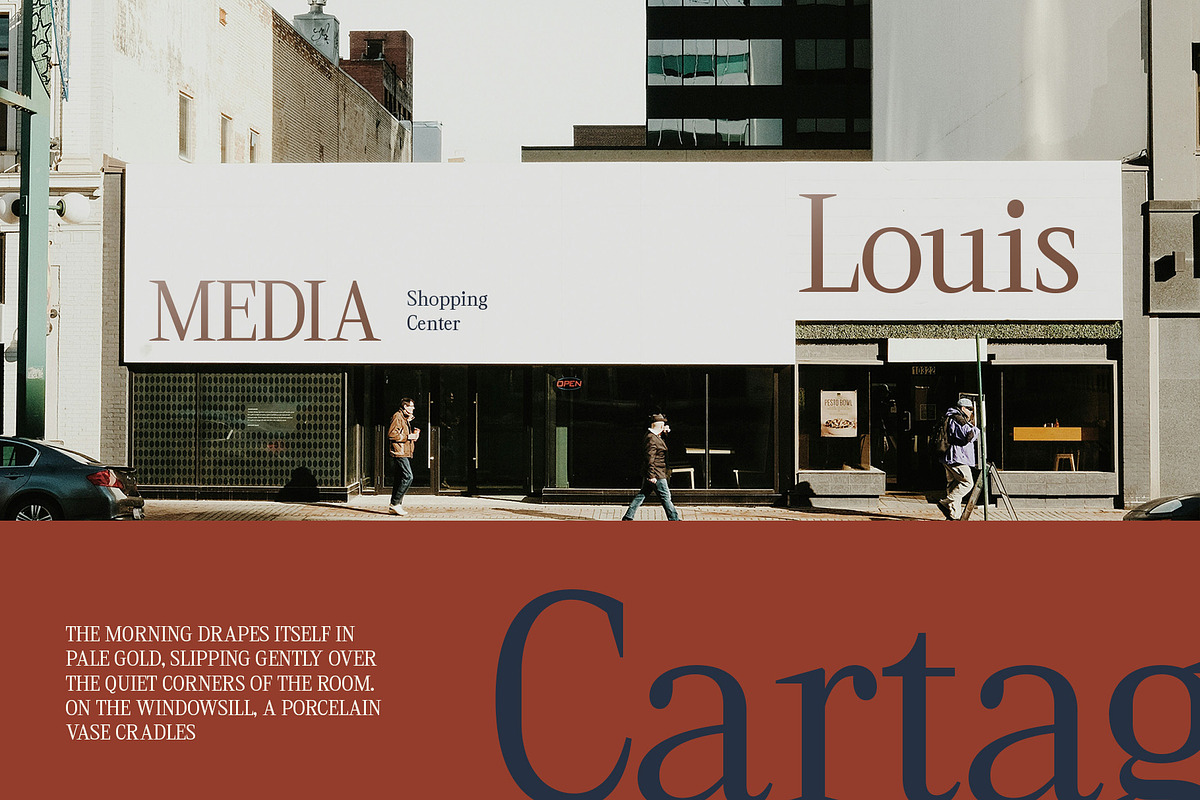 CS Cartage – Contemporary Font, a Serif Font by Craft Supply Co. (Photo 6 of 8)