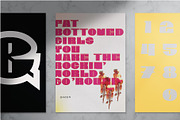 Brave New World Block - Font, a Sans Serif Font by PiiNK iiNK STUDiO (Thumbnail 9 of 10)