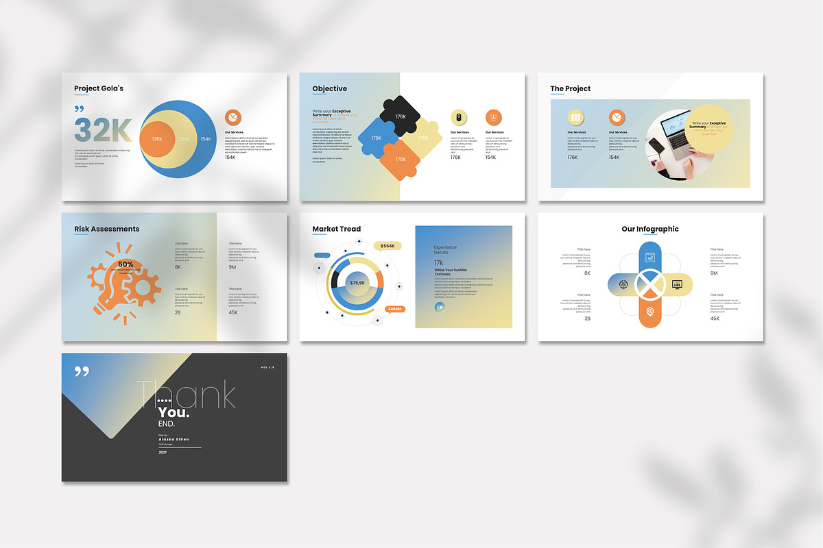 Project Proposal PowerPoint Template, a Presentation Template by Creative-Work (Photo 5 of 5)