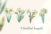 Narcissuses and Butterflies, an Illustration by Shabbypie (Thumbnail 9 of 19)