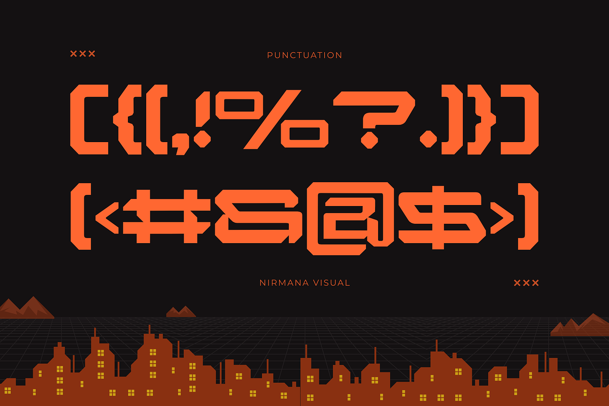 Zirox Cyberpunk - Branding Logo Font, a Sans Serif Font by Nirmana Visual (Photo 7 of 11)