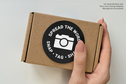 Thermal Printer Packaging Stickers, a Marketing Template by Sungy Side Up (Thumbnail 7 of 9)