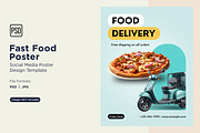 Fast Food Poster Design Template 79, a Social Media Template by shahsoft (Thumbnail 1 of 2)
