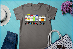 Nurse Friends Icu Propofol Crna Icu, a Graphic by Creativeusart