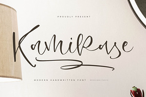 Kamikase Modern Handwritten Font