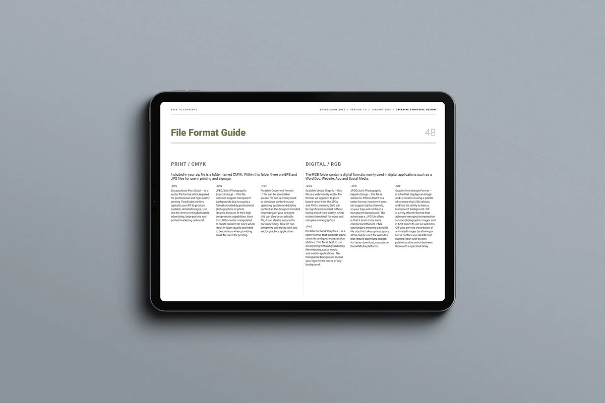Aréo Brand Guidelines Template, a Presentation Template by Crafted by AKD (Photo 11 of 13)