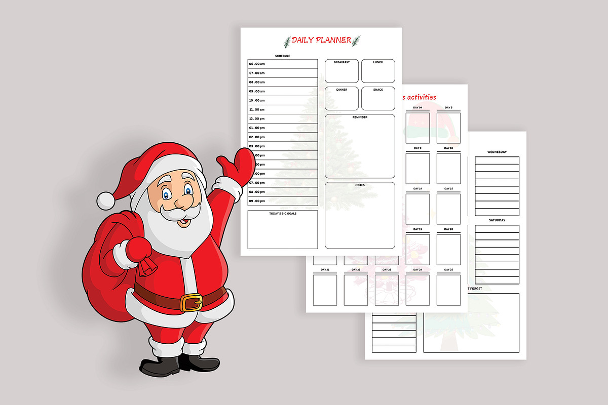 Ultimate Christmas Planner Canva, a Stationery Template by Design Zone (Photo 3 of 6)