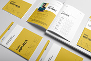 Business White Paper Template, a Brochure Template by DesignCrest (Thumbnail 5 of 13)