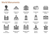 World Monuments, an Icon by Color Cubes (Thumbnail 4 of 5)