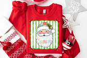 Patchwork Santa Claus Christmas Png, an Illustration by Libby Wishes (Thumbnail 3 of 5)