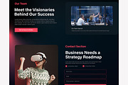 Business Agency Landing Page Design, a Landing Page Template by MightyDesign (Thumbnail 5 of 9)