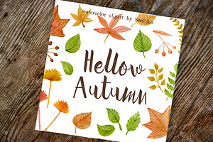 Autumn Leaves, Clipart