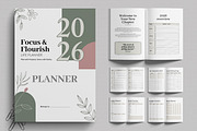 Daily Planner for Productivity, a Stationery Template by MightyDesign (Thumbnail 1 of 6)