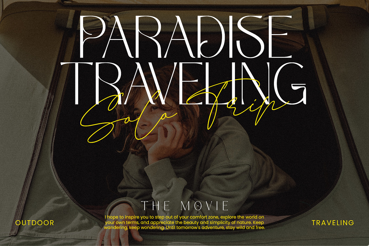 Ragadyan - Modern Duo Font, a Script Font by Inviline.co (Photo 6 of 18)