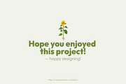 Sunflower Growth Stages Illustration, an Illustration by Ilia Design (Thumbnail 5 of 5)