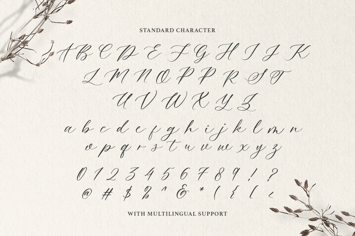 Dearly Heart - Feminine Script, a Script Font by Bale Type (Photo 9 of 10)
