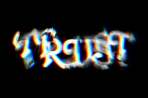 Distortion Mess Text Effect