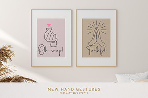 20 Hands & Logo Templates