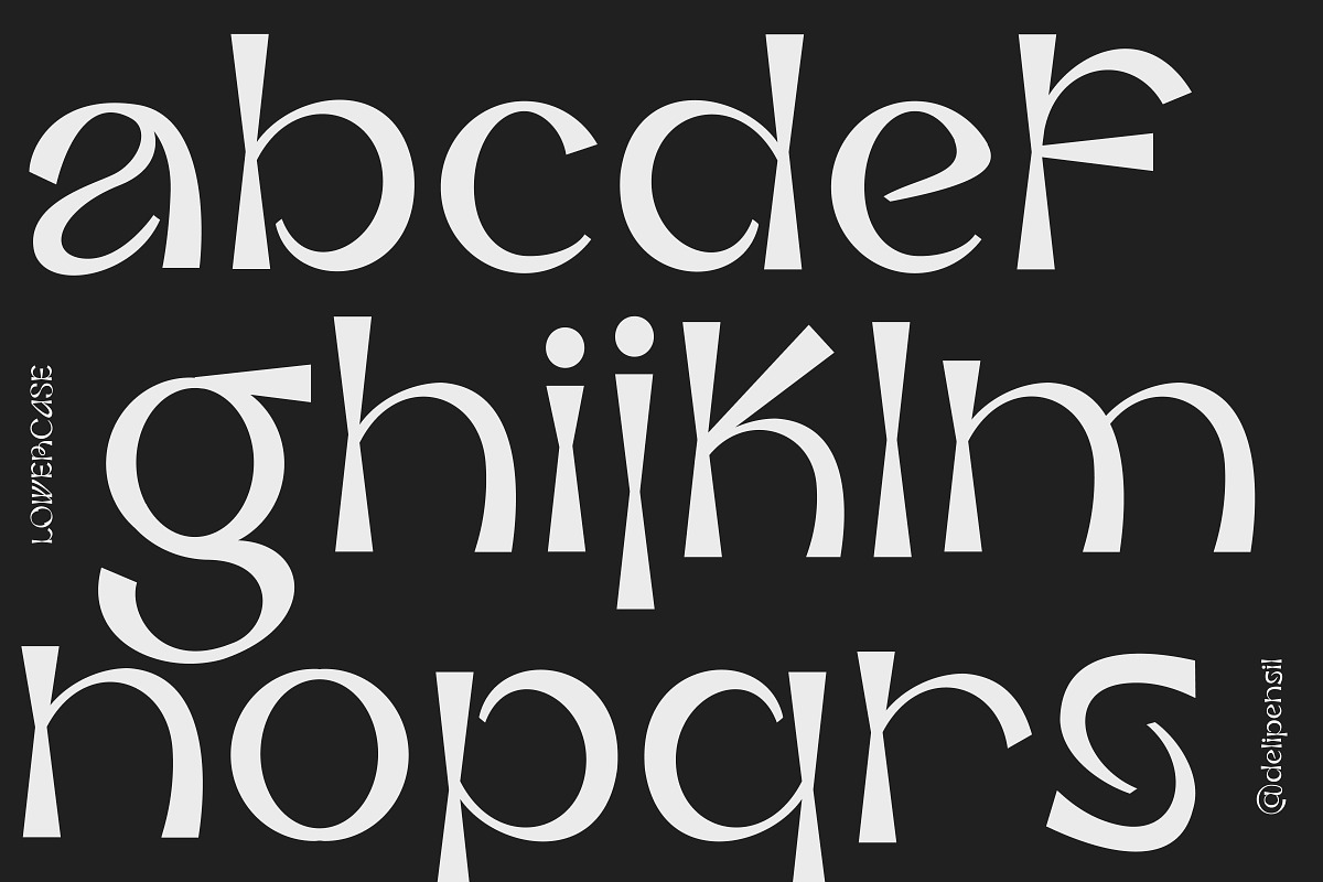 Artex – Futuristic Sans Serif Font, a Sans Serif Font by delipensil (Photo 6 of 9)