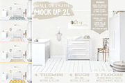 Kids Room Wall/Frame Mock Up 24, a Print Template by Whimsicality (Thumbnail 1 of 13)