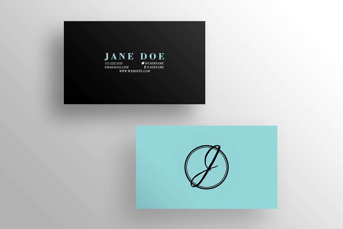 The LBR - Business Card Template, a Business Card Template by xxDeadPixels (Photo 1 of 5)