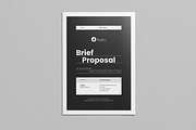 Brief Proposal Templates, a Stationery Template by Designsoul14 (Thumbnail 3 of 7)