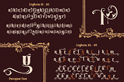 Patrajani - Decorative Serif, a Blackletter Font by TypeClassHeroes (Thumbnail 13 of 15)