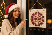 Intricate Snowflake Christmas SVG, an Object Graphic by DreamPrint404 (Thumbnail 4 of 4)