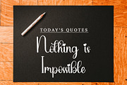 Beautiful Sunset, a Handwritten Font by InermediaSTUDIO (Thumbnail 7 of 7)