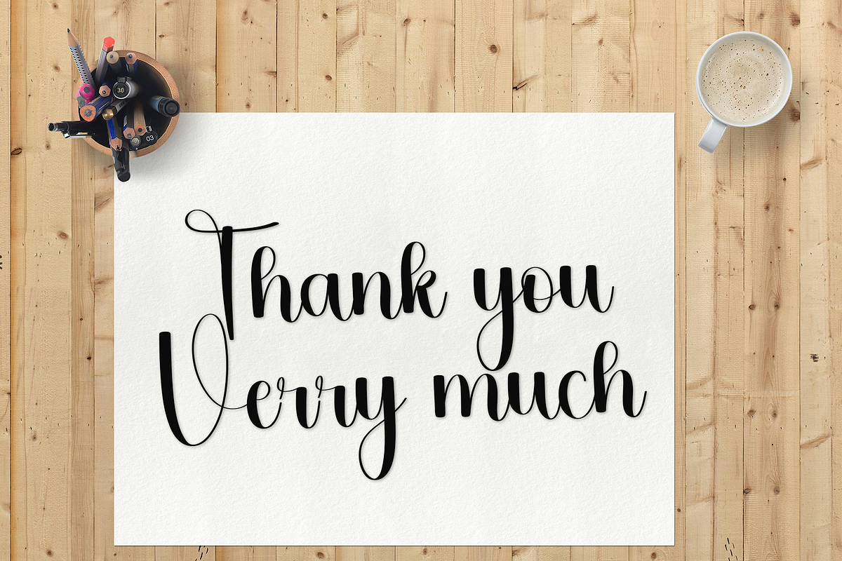 Believe, a Handwritten Font by FreshTypeINK (Photo 7 of 8)