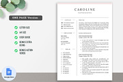 Google Docs Resume Template 03, a Resume Template by GResume (Thumbnail 2 of 8)