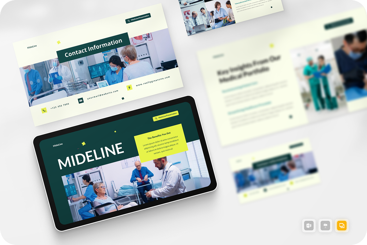 Medicine Presentation Google Slide, a Presentation Template by Annora Studio (Photo 1 of 5)