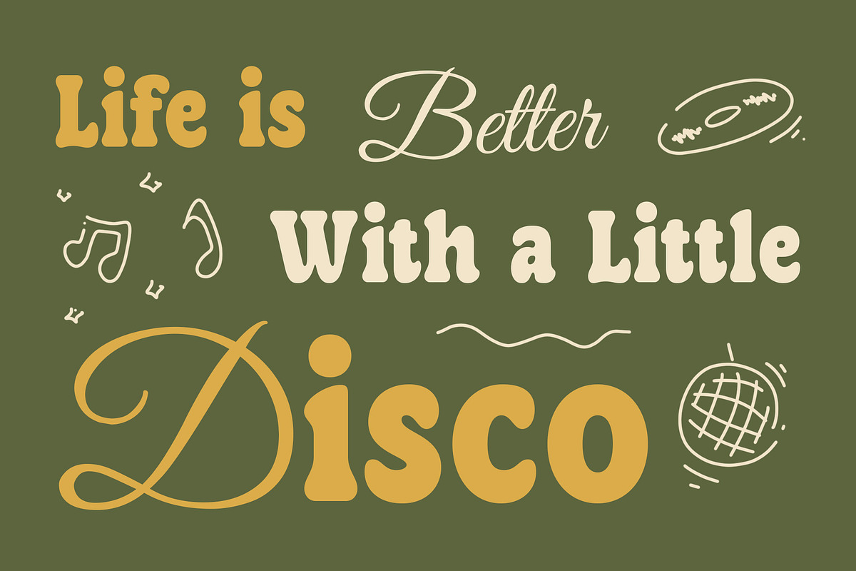 CS Mondy – Retro Font, a Serif Font by Craft Supply Co. (Photo 3 of 8)