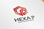 Hexa P Logo, a Branding & Logo Template by Alfam17 (Thumbnail 1 of 3)