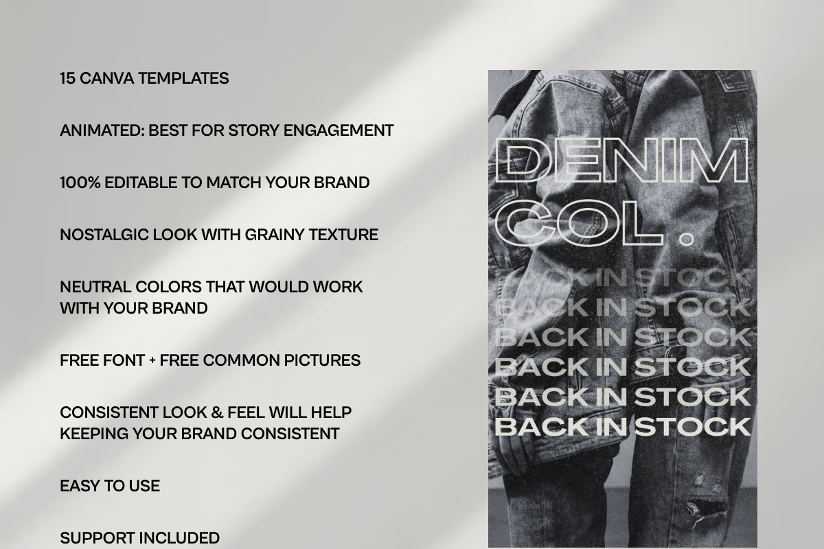 Grainy | Instagram Stories | Canva, a Social Media Template by Elsy Creative (Photo 3 of 5)