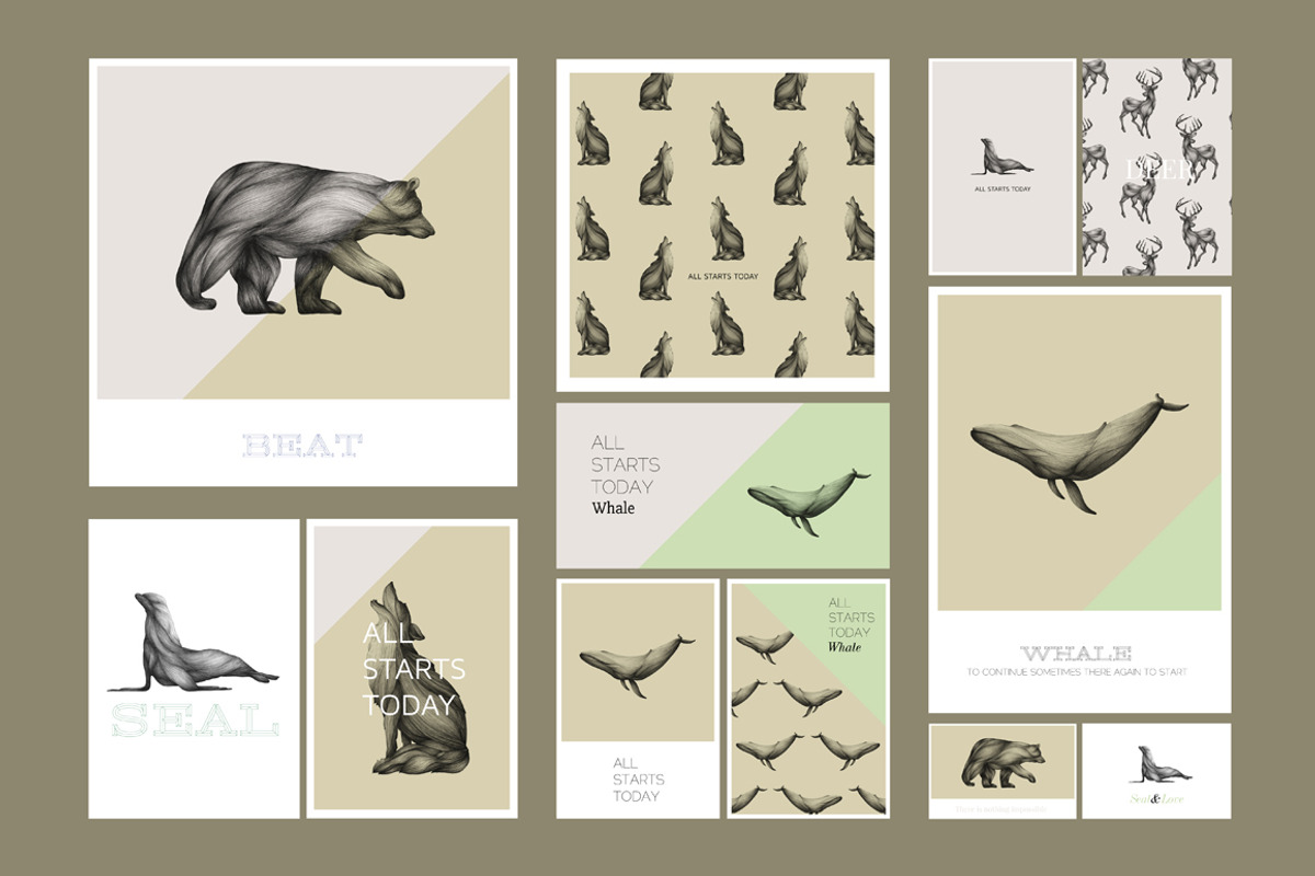 Illustration of animals 03, an Animal Illustration by Isbela  (Photo 5 of 5)
