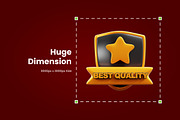 3D Sale Badge Element, an Object 3D Model by SLAB! Design (Thumbnail 2 of 4)