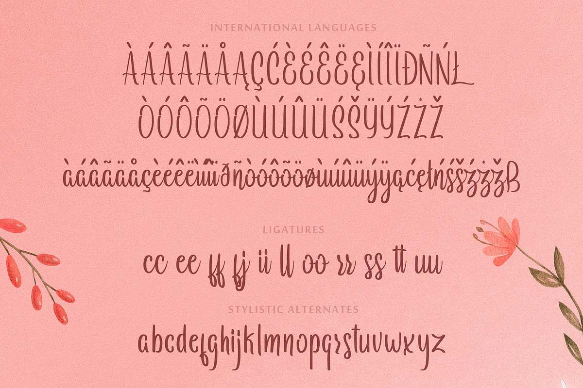 Arayara - Modern Script Fonts preview 6