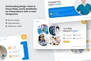 Medical Presentation Google Slide, a Presentation Template by SquidPixey (Thumbnail 3 of 6)