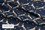 Arctic Foxes Seamless Pattern, a Pattern Graphic by Dina Mae (Thumbnail 2 of 15)