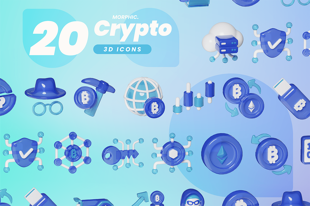 Morphic Crypto, an Object 3D Model by kerismaker