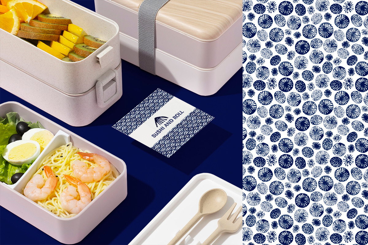 Japanese Vector Patterns & Elements, a Pattern Graphic by Julie&Taily (Photo 23 of 24)