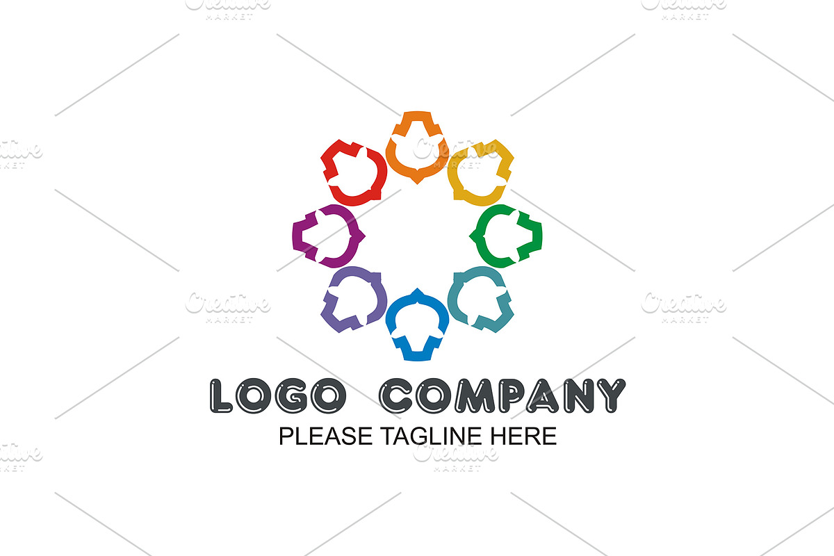 20 Logo Flower Templates Bundle, a Branding & Logo Template by Friendesigns (Photo 6 of 21)
