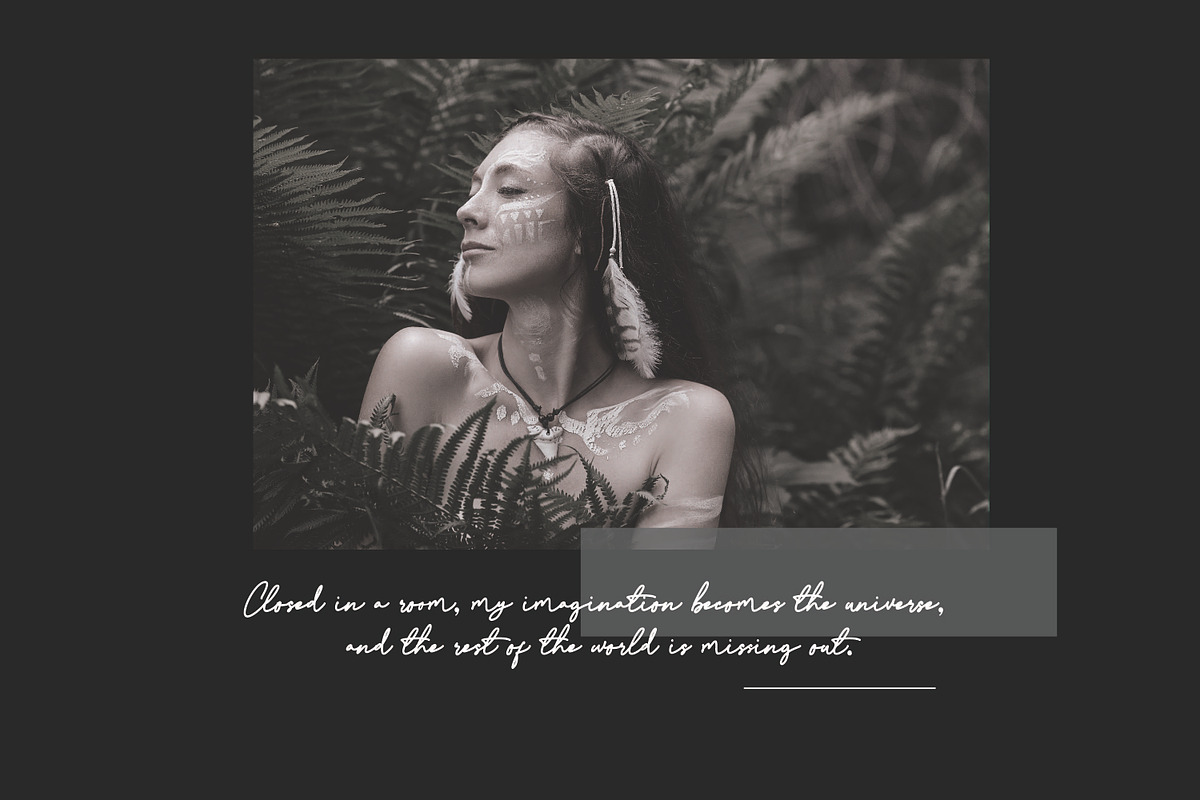 Fantasia - Signature style font, a Script Font by mahstudios (Photo 8 of 8)