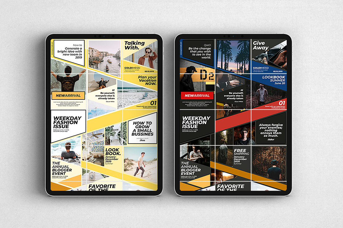 Instagram Puzzle Bold, a Social Media Template by Analogi Studio (Photo 7 of 11)