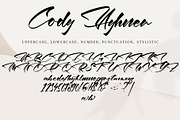 Cody Ayhmer, a Handwritten Font by HaKi Studio (Thumbnail 2 of 5)